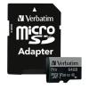 Verbatim Pro 600X 64GB Micro SDXC with Adapter