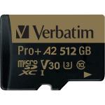 Verbatim 70393 MICRO SDXC 512GB /W ADAPTOR