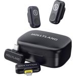 Hollyland LARK A1 Combo (Space Gray, with USB-C RX + Lightning RX + Charging Case)