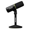 Shure MV6 Gaming Microphone, Dynamic USB-C Mic for laptops and computers for Video Games & Streaming - Desktop Stand, Background Noise Cancellation, Tap-to-Mute & 3.5mm Output for Real-Time Headphone Monitoring