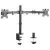 LUMI LDT12-C024N Economy Double Joint Steel Monitor Arm
