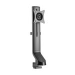 Brateck LDT21-C01 17"-32" Single Desk Mount. Sit/Stand workstation Compatible. Tilt/Swivel: - +10 Screen rotation: -+180 Supports VESA 75x75, 100x100. Colour Black