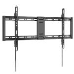 Brateck LP81-48F  43"-95" Fixed Slim TV Wall Mount. Supports Up to 75Kgs. AutomaticSpringLockswithQuick Release Cords, Open Architecture, VESA Support Up to 800x400, 29mm Profile, Includes Bubble Level.