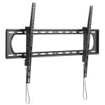 Brateck LP73-69T 60"-120" Heavy Duty Tilt TV Wall Mount Bracket. Supports Max Load 120kgs, Toolless Tilt, Automatic Spring Locks with Quick Release, Open Architecture, Max VESA 900x600. Black
