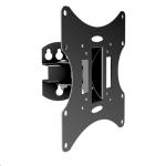 Brateck LCD-501A 23"-42" Pivoting Wall Mount - Tilt -20 +20 , Swivel -30  +30 - Hidden cable management channel - Max VESA 200x200mm