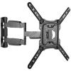 Brateck LPA50-443AL 23"-55" Full Motion TV Wall  Mount - Tilt +5  -15 , Swivel +90  -90 - Built-in level adjustment - Integrated cable management - Profile 49-615mm - Max VESA 400x400mm