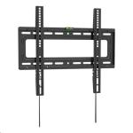 Brateck LP46-44F 32"-55" Fixed Curved & Flat TV Wall Mount. Click-in spring lock with easy release tabs. Integrated bubble level. Max Weight 40kg, max VESA 400x400mm. Profile 28mm.