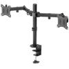 Digitus DA-90400 15-32" Universal Dual Arm Monitor Clamp Base Mount Digitus DA-90400 15-32" Universal Dual Arm Monitor Clamp Base Mount