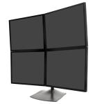 Ergotron DS100 Quad 2x2 LCD Display Desk Stand 100mm VESA standard mounts Max display size 23"weight14kg