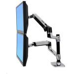 Ergotron 45-248-026 LX Dual LCD vertical Stacking Arm ALM