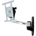 Ergotron LX HD Wall Mount Swing Arm, Polished, offers a flexible alternative to rigid wall mountsfordisplays weighing up to 50 lbs (23 kg) screen size supported: 107cm (42").