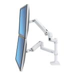 Ergotron 45-492-216 LX STACKING ARM WHITE NO GROMMET