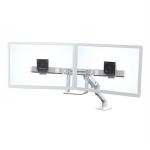 Ergotron 45-476-216 HX DESK DUAL MONITOR ARM WHITE