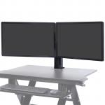 Ergotron Workfit Dual Monitor Kit - Black