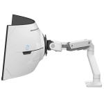 Ergotron 45-693-216 Mounting Arm for Monitor, Curved Screen Display - White - 144.8 cm (57") Screen Support - 17.01 kg Load Capacity - 75 x 75, 100 x 100 - VESA Mount Compatible