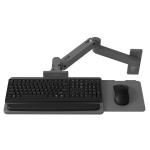 Ergotron 45-685-293 LX Pro Wall Keyboard Arm - Dark Grey - Height Adjustable - 2.27 kg Load Capacity-Aluminium