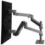 Ergotron 45-690-293 LX Pro Dual Stacking Arm Dark Grey
