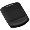 Fellowes PlushTouch 9252001 Ergonomic Mouse Pad with Gel Palm Wrist Rest - Black