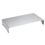 Kensington K58304 KTG Ultra-slim Aluminum Monitor Stand - Up to 86.4 cm (34") Screen Support - 9 kg Load Capacity - Lightweight, Comfortable, Durable, Sturdy, Storage Space