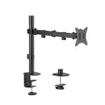 KONIC 17"-32" Eco Single Monitor Stand - Steel Articulating Arm - Weight Capacity 2-9kg - VESA 100x100 75x75