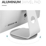 OEM 360 Degrees Rotationable Aluminum Swivel Pad Designed For Apple iMAC