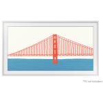 Samsung 55" The Frame Bezel for 55LS03A/B/D/F  -  White Beveled