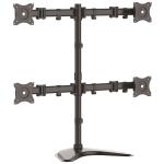StarTech.com ARMBARQUAD Quad Monitor Stand - Heavy Duty Steel