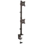 StarTech.com ARMDUALV Vertical Dual Monitor Mount - Steel For up to 27" (22lb/10kg) Displays