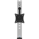 StarTech.com ARMCBCLB Cubicle Monitor Mount - Cubicle Wall Single Monitor Hanger - Up to 34" VESA Mount Display - Height Adjustable Ergonomic Office Cubicle Hanging Flat Panel Hook & Clamp Bracket