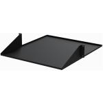 StarTech.com CABSHF2POST2 2U 19" 2-Post Network Rack Cabinet Shelf - 20in Deep Center Mount Cantilever Tray Rackmount Shelf for AV/Data Equipment Enclosure w/Cage Nuts & Screws 75lb Weight Capacity