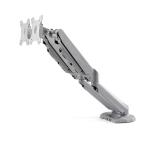 StarTech.com ARMDUALPIVOT Dual Monitor Arm - Desk Mount - Full Motion Monitor Mount for 2x VESA Displays up to 32" 8kg - Vertical Stackable Arms - Height Adjustable / Articulating - Clamp / Grommet