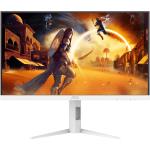 AOC Q27G4/WS 27" QHD 200Hz Fast IPS Gaming Monitor - White Color - 2560x1440 - 0.3ms - HDR400 , DisplayPort - HDMI - Height / Pivot / Swivel / Tilt Adjustable - 100x100mm VESA