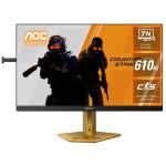AOC AGON Pro CS24A/P 24" FHD 610Hz Ultra Fast TN eSport Gaming Monitor - CS 2 Limited Edition 1920x1080 - 0.3ms - HDR400 - Antiglare Panel - 2x HDMI 2.1 +DP 1.4 - Height Adjustable - 100x100 VESA