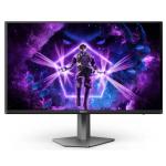 AOC AGON Pro AG276QSD 27" QHD 360Hz OLED Gaming Monitor - White Color - 2560x1440 - 0.03ms - HDMI - DisplayPort - HDR400 - Speaker - Height Adjustable - 100x100 VESA