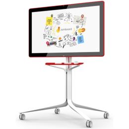 BenQ Red 55" 4K Google Jamboard, Wide Angle Camera, Wi-Fi, SPK, 2x Passive Stylus, Eraser (W/Wallmount) 2 YRS Onsite Swap