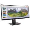 Lenovo ThinkVision T34WD-40 34" WQHD Ultrawide Business Monitor 99% sRGB and 99% BT.709 color gamut and 48-120Hz variable refresh rate, USB Hub - Downstream 3 x USB-A 3.2 Gen 1, 1 x USB-C 3.2 (PD 15W data only)Upstream 1 x USB-C 3.2 (PD upt