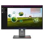 Lenovo ThinkVision P27Q-40 27" QHD Business Monitor - 2560X1440  - IPS Panel - HDMI + DP + DP Out - USB-C 15W , USB Hub, Height Adjustable Stand - 100x100 VESA