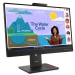 Lenovo ThinkVision T24D-4v 24" FHD VOIP USB-C Business Monitor -  1920x1080 - IPS - DisplayPort - HDMI - USB-C 90W - Camera - Microphone - Speaker - Height / Pivot / Swivel / Tilt Adjustable - 100x100 VESA