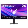 LG 24G411A-B 24" FHD 144Hz Monitor - 1920x1080 - IPS Panel , 1ms - HDMI - DP 1.4 - HDR10 - Nvidia G-Sync Compatible , Tilt Adjustable - 100x100 VESA
