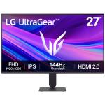 LG 27G411A-B 27" FHD 120Hz (O/C 144Hz) Monitor 1920x1080 - IPS Panel - 5ms - HDMI - DP 1.4 - HDR10 - Nvidia G-Sync Compatible - Tilt Adjustable - 100x100 VESA