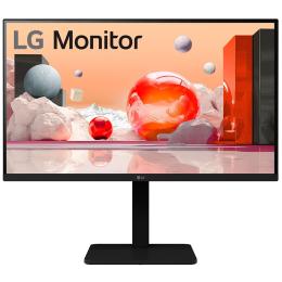 LG 27BA550-B 27" Full HD IPS 100Hz Business Monitor with Built-in Power and Speaker 1920x1080 - HDMI + VGA + DisplayPort - USB Hub - Tilt / Height / Swivel / Pivot Adjustable - 100x100 VESA