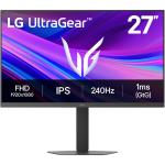 LG UltraGear 27G440A-B 27" FHD 240Hz Gaming Monitor 1920x1080 - 1ms - DisplayPort - HDMI - Nvidia G-Sync Compatible - HDR10 -  Height Adjustable - 100x100 VESA