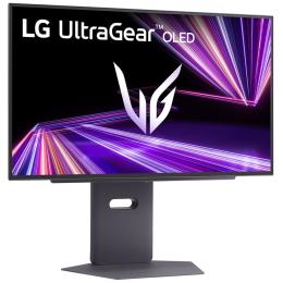 LG UltraGear 27GX790A-B 27" QHD 480Hz OLED Gaming Monitor 2560x1440 - 0.03ms - DisplayPort 2.1 - HDMI 2.1 - NVIDIA G-Sync Compatible - HDR400 True Black - DCI-P3 98.5% - Tilt / Height / Pivot Adjustable - 100x100 VESA