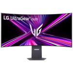 LG UltraGear 45GX950A-B 45" WUHD 5K2K 165Hz OLED Gaming Monitor - 5120x2160 - 0.03ms - 800R Curved - DisplayPort 2.1 - HDMI 2.1 - USB-C 90W - TrueBlack HDR400 - G-Sync Compatible & AMD FreeSync Premium Pro - Speaker - Height Adjustable - 10