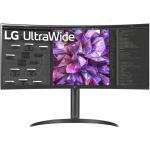 LG 34WQ75C-B 34" UltraWide QHD Curved Monitor ( Ex-demo unit for clearance , no back order )