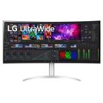 LG 40WP95C-W 40" 5K2k Curved Ultrawide Monitor 5120x2160 - Nano IPS - DisplayPort - 2x HDMI - Thunderbolt 4 - AMD FreeSync - DCI-P 98% - HDR10 - HW Calibration - 2500R - Height / Swivel / Tilt Adjustable - 100x100 VESA