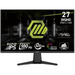 MSI MAG 275QF 27" QHD 180Hz Rapid IPS Gaming Monitor 2560x1440 - 0.5ms - DisplayPort - 2x HDMI - Adaptive Sync - 100x100 VESA