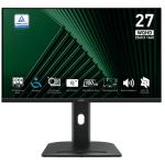 MSI Pro MP275QPG 27" QHD 100Hz IPS Business Monitor 2560x1440 - 2X HDMI- DisplayPort - Speakers - Height Adjustable - 100x100mm VESA - Internal Power