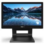 Philips 162B9T/75 15.6" Touch Screen -  1366x768 - DisplayPort - HDMI - DVI - VGA - USB - 10 Point Touch - IP56 Front  - Z Type SmartStand - Height / Tilt Adjustable - 100x100 VESA