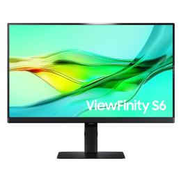 Samsung ViewFinity S60UD 24" QHD 100Hz USB-C Docking Monitor -  2560x1440 - IPS Panel - HDMI - DisplayPort - USB-C 90W - RJ45 -  USB 3.0 Hub - KVM Switch - Height Adjustable Ergonomic Stand  - 100x100 VESA